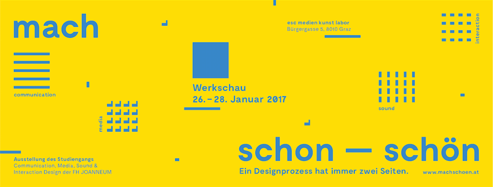 Ausstellungseröffnung: Mach schon, mach schön