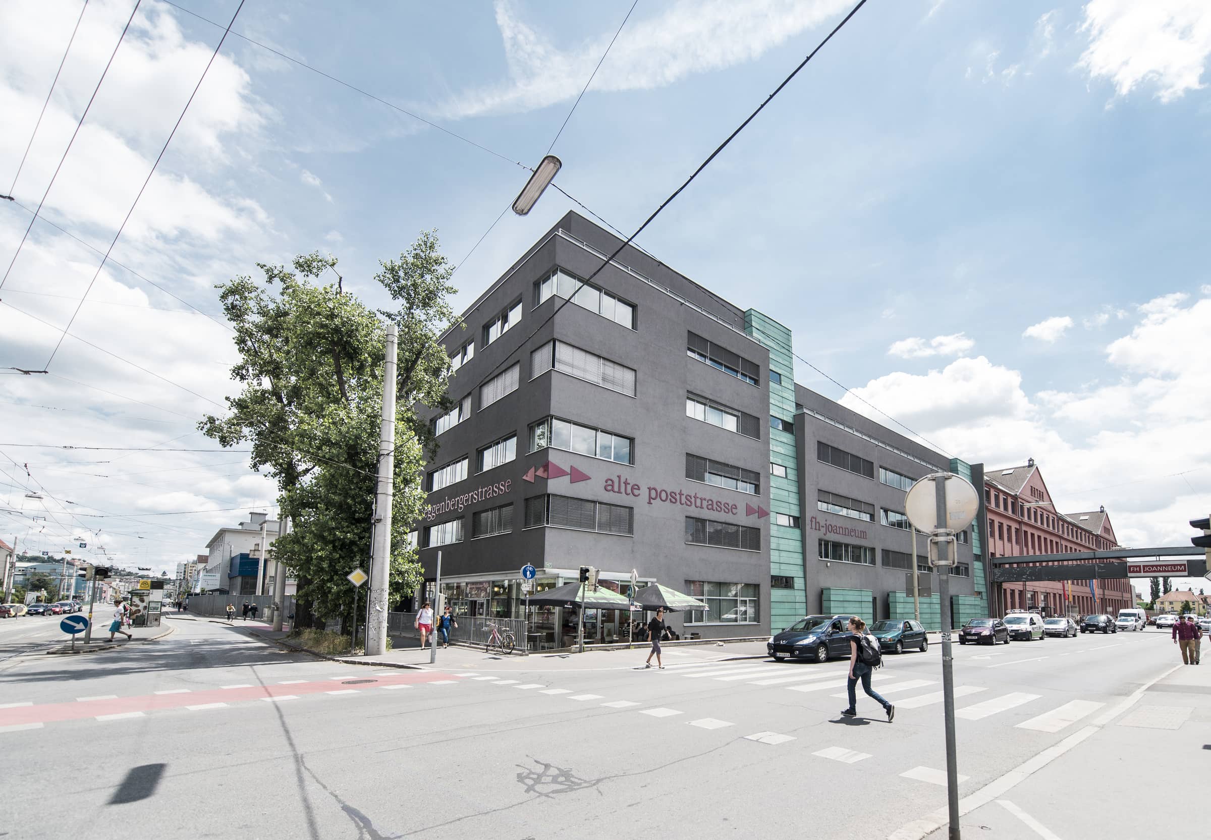 Gebäude der FH JOANNEUM in Graz-Eggenberg.