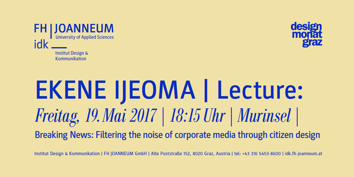 Lecture: Ekene Ijeoma