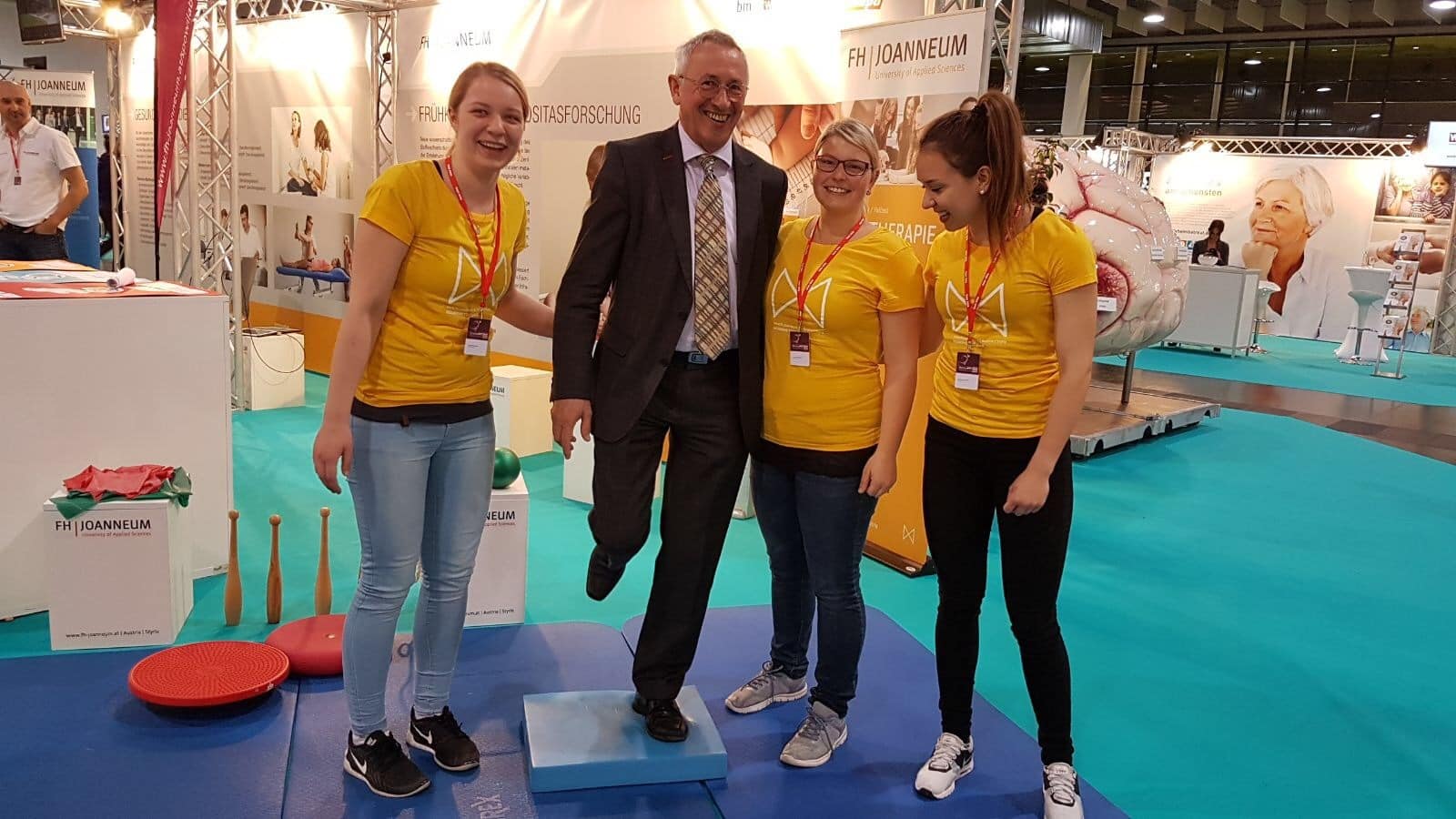Die FH JOANNEUM bei der KroneFIT Gesundheitsmesse