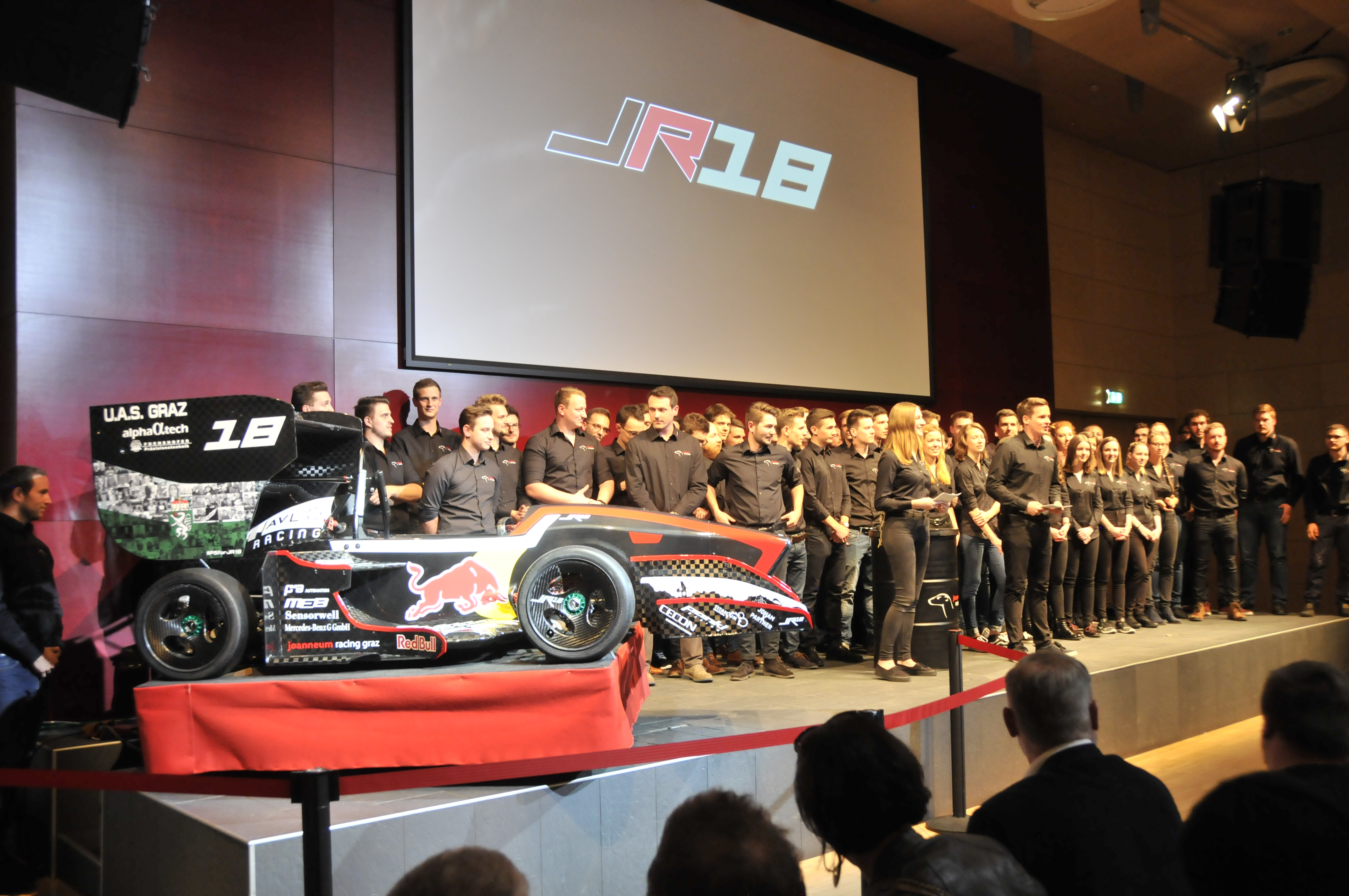 15 Jahre joanneum racing graz: Präsentation des neuen Rennwagens 4