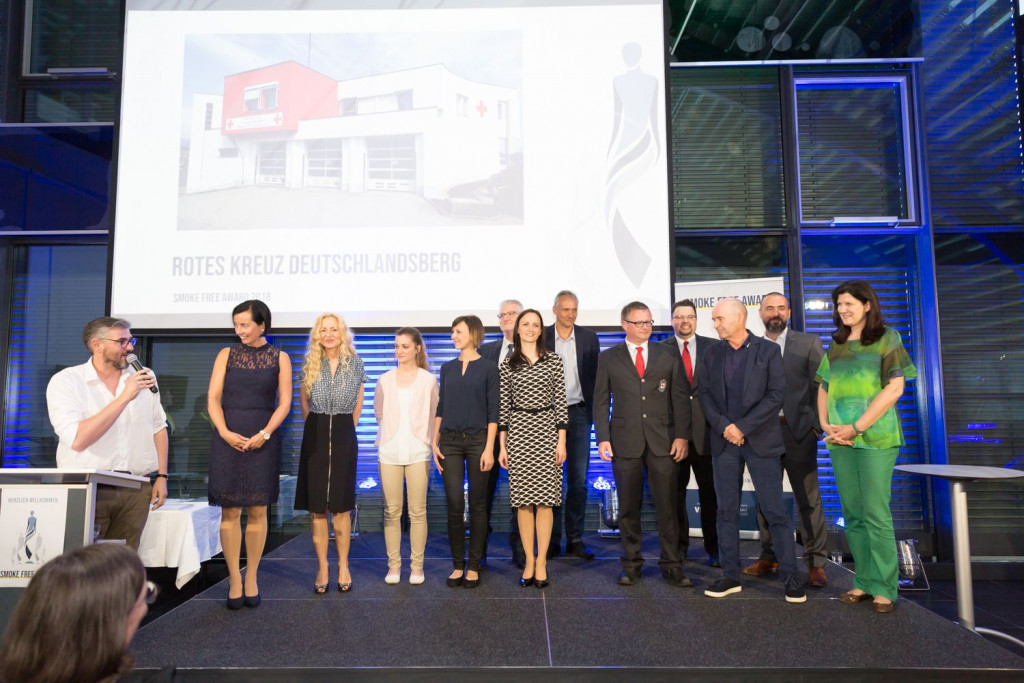 Nominierung für Smoke Free Award
