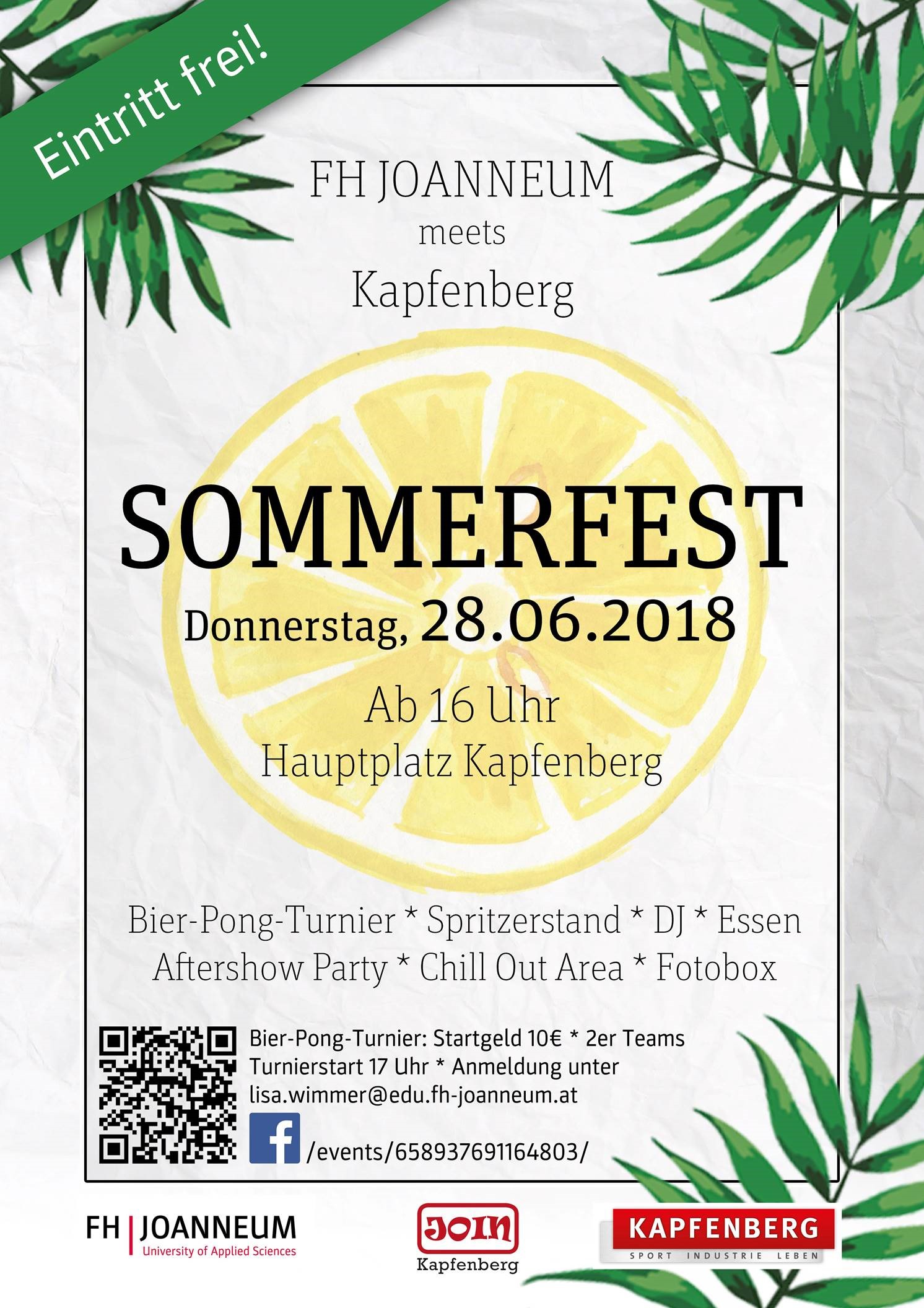 Sommerfest: FH JOANNEUM meets Kapfenberg 1