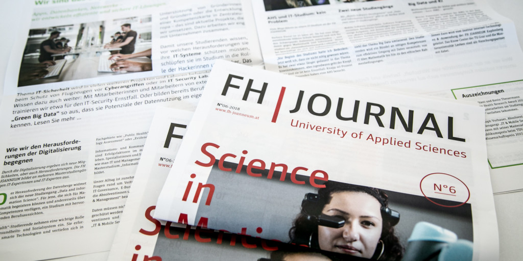 Druckfrisch: das neue FH Journal 06