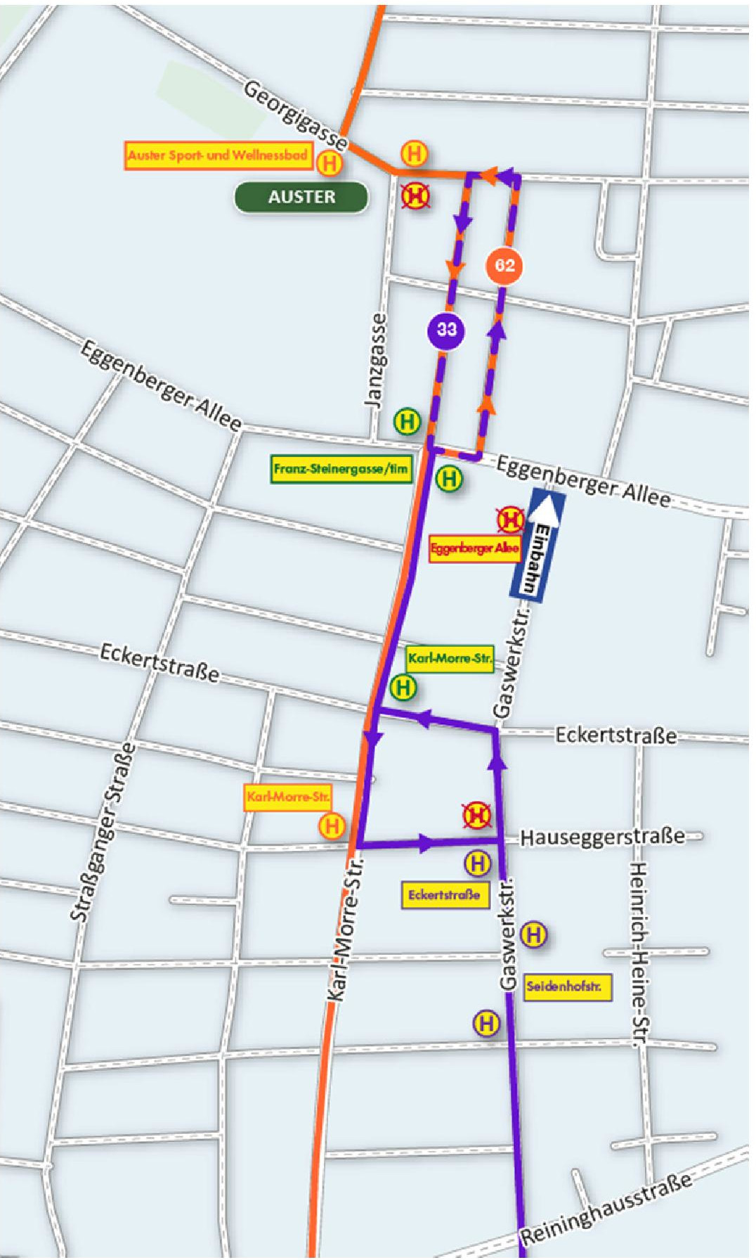 Grafik zur Baustelle
