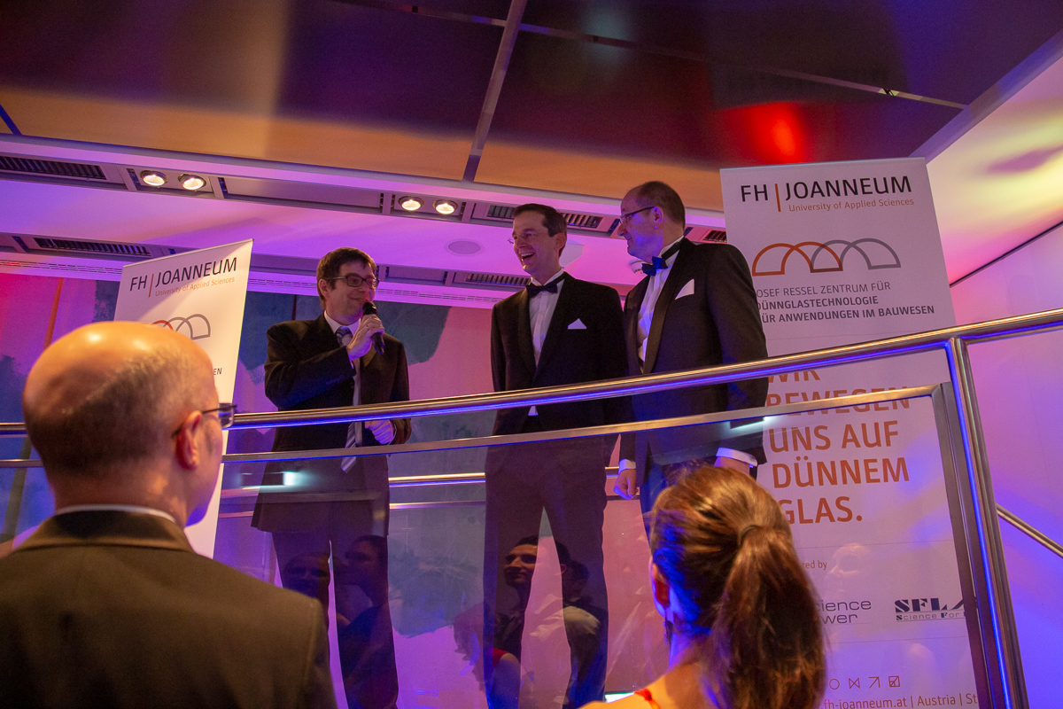 Moderator Werner Ranacher im Gespräch mit Martin Payer.