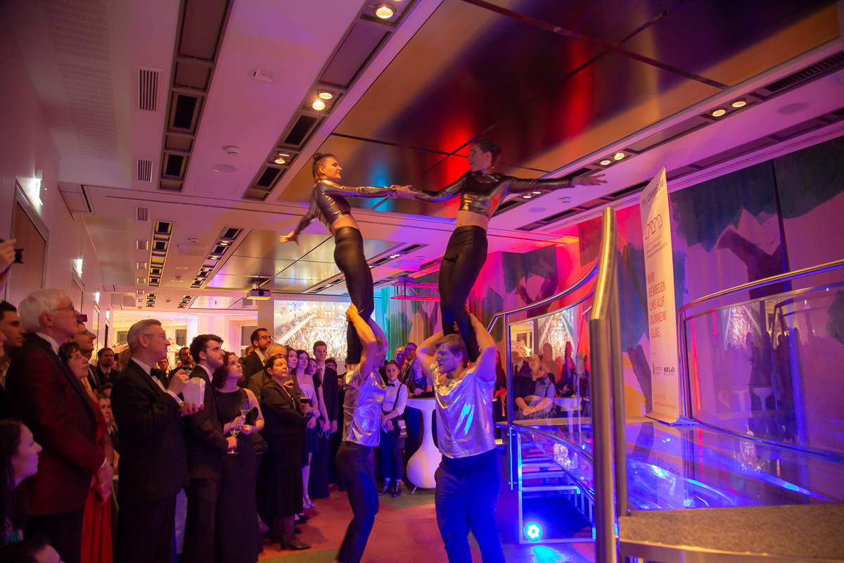Choreografie beim Ball der Technik