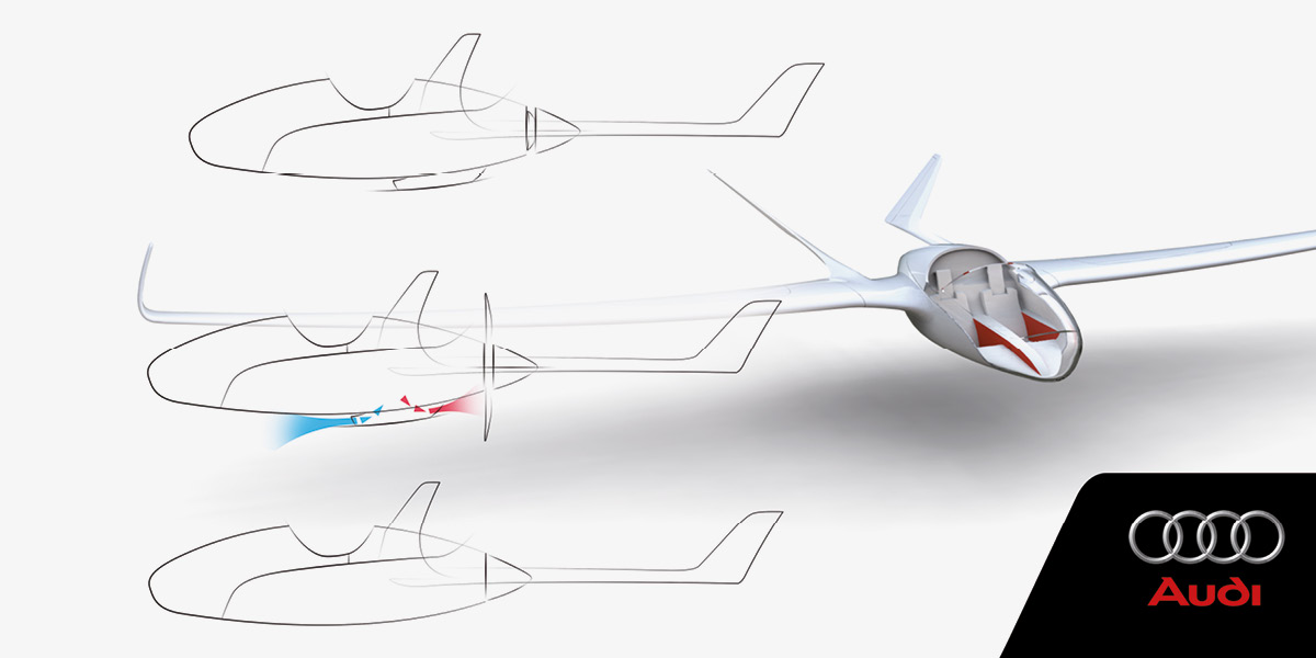 AUDI Loop Concept / Flugzeug 4