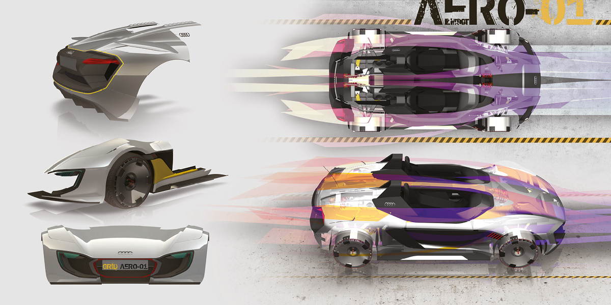 GRID / Audi Roadster Concept 3