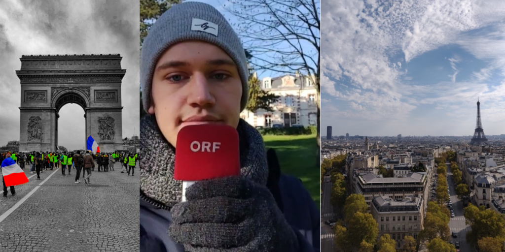 Abenteuer Erasmus: im Paris der Gelbwesten