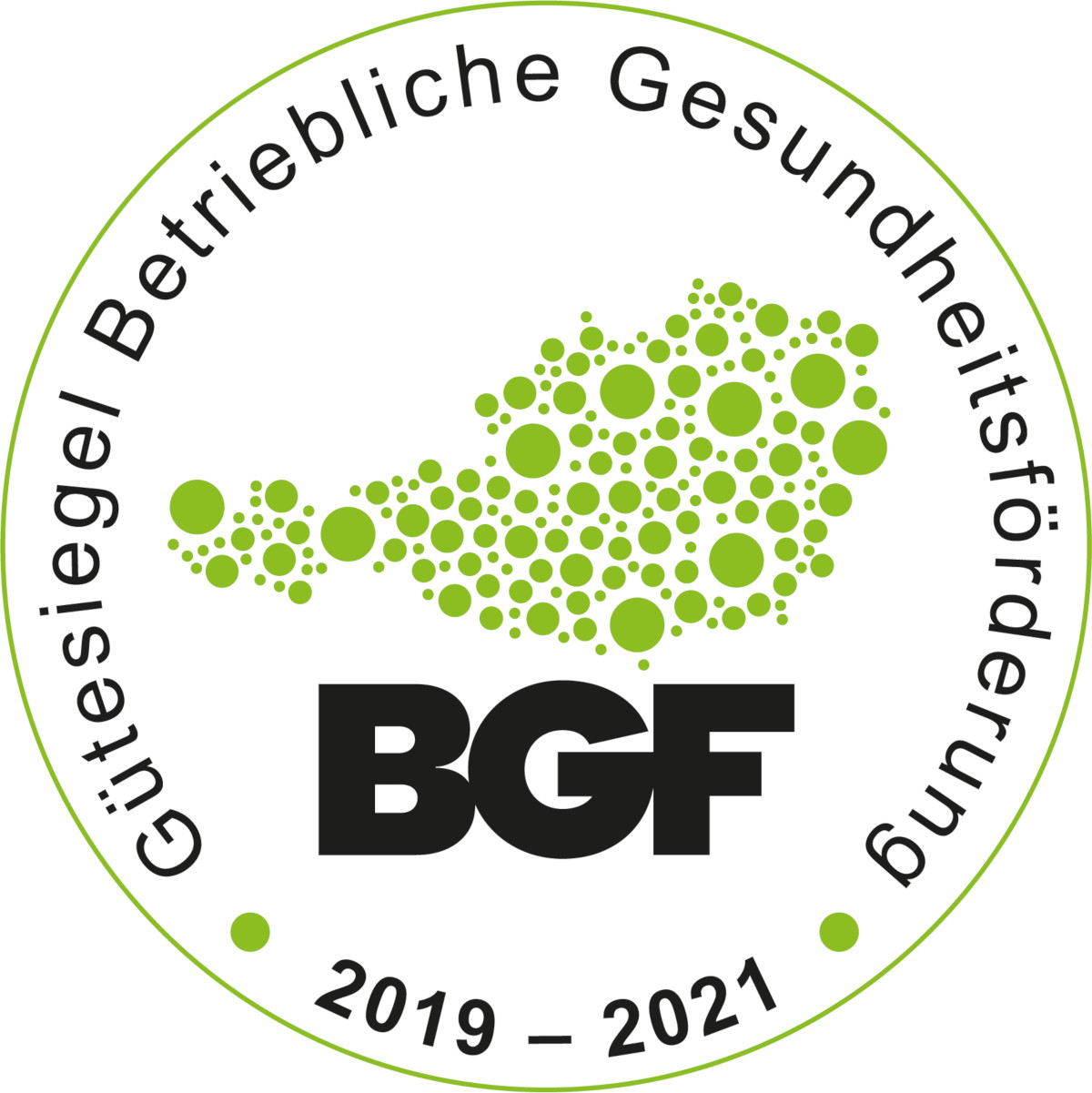 Logo BGF-Gütesiegel