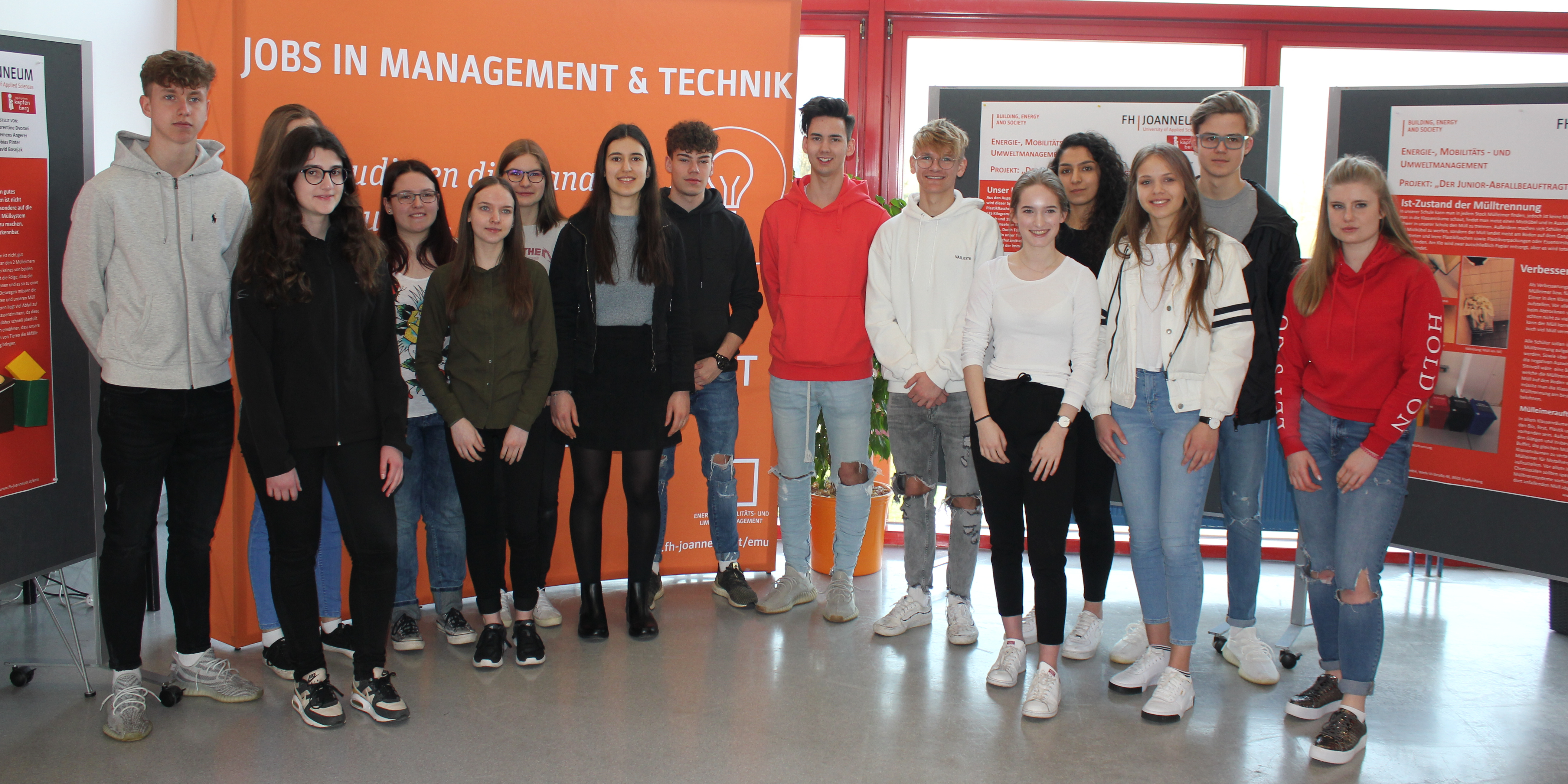 FH JOANNEUM Ausbildung der Junior-Abfallbeauftragten des BG/BRG Kapfenberg
