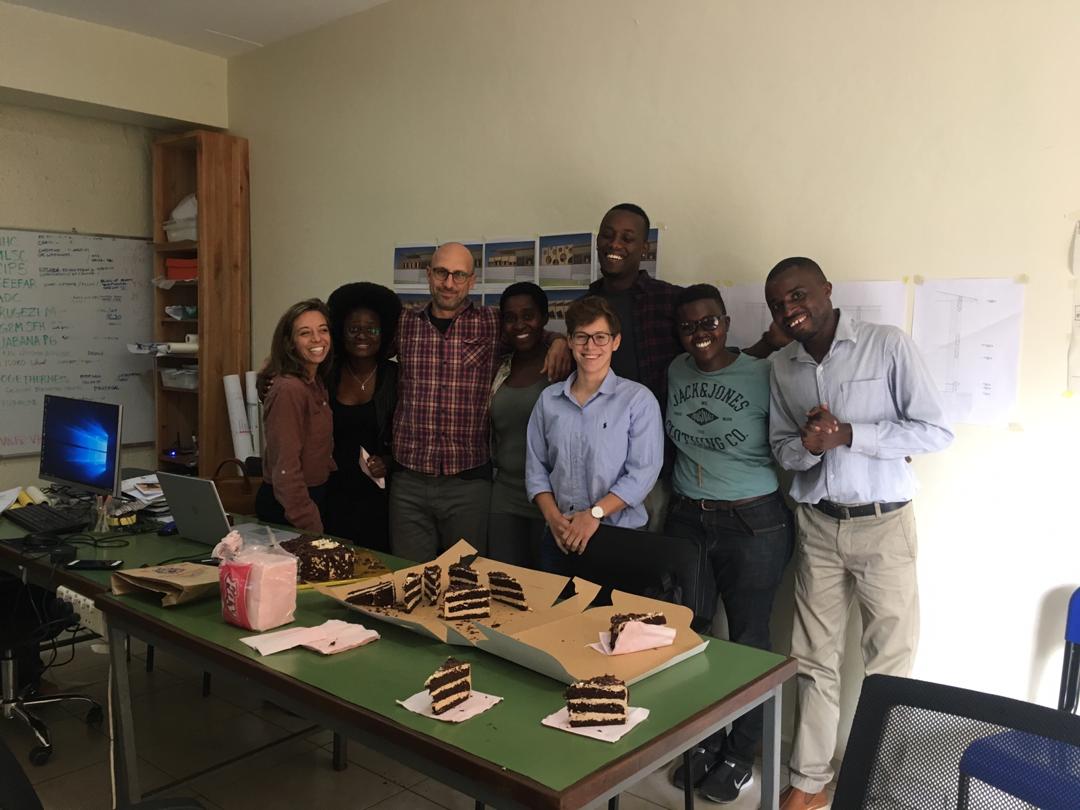 Das Team von GA Collaborative (Kalifornien, Ruanda, Österreich).