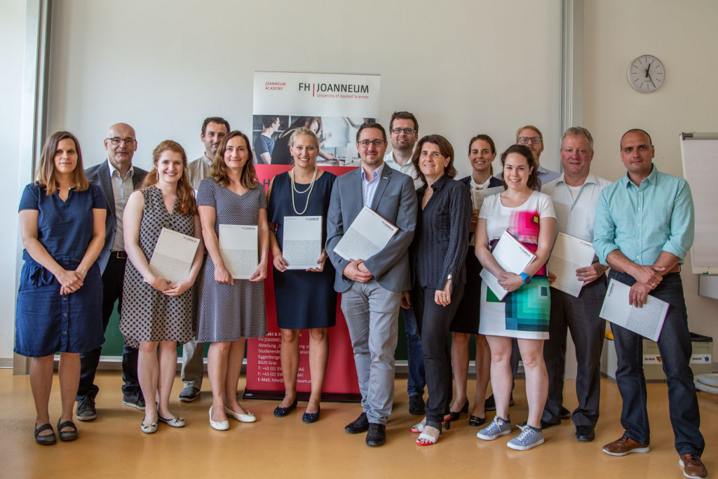 Abschlussveranstaltung der hochschuldidaktischen Weiterbildung im Sommersemester 2019