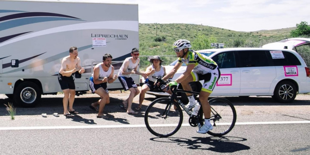 Auf Tour mit Extremradsportler Christoph Strasser