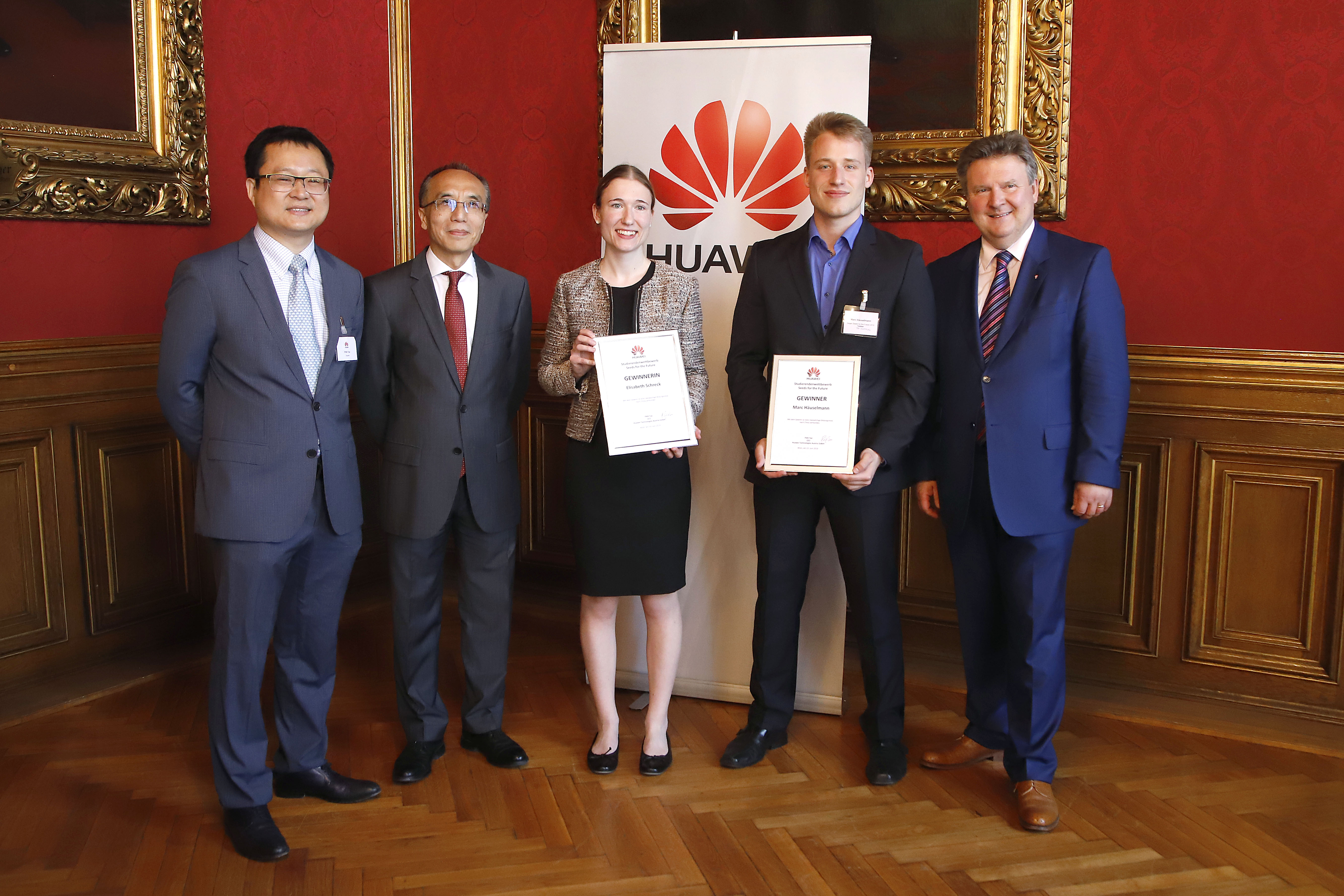 Huawei Studierendenwettbewerb 2019: Zwei Studierende der FH JOANNEUM erfolgreich