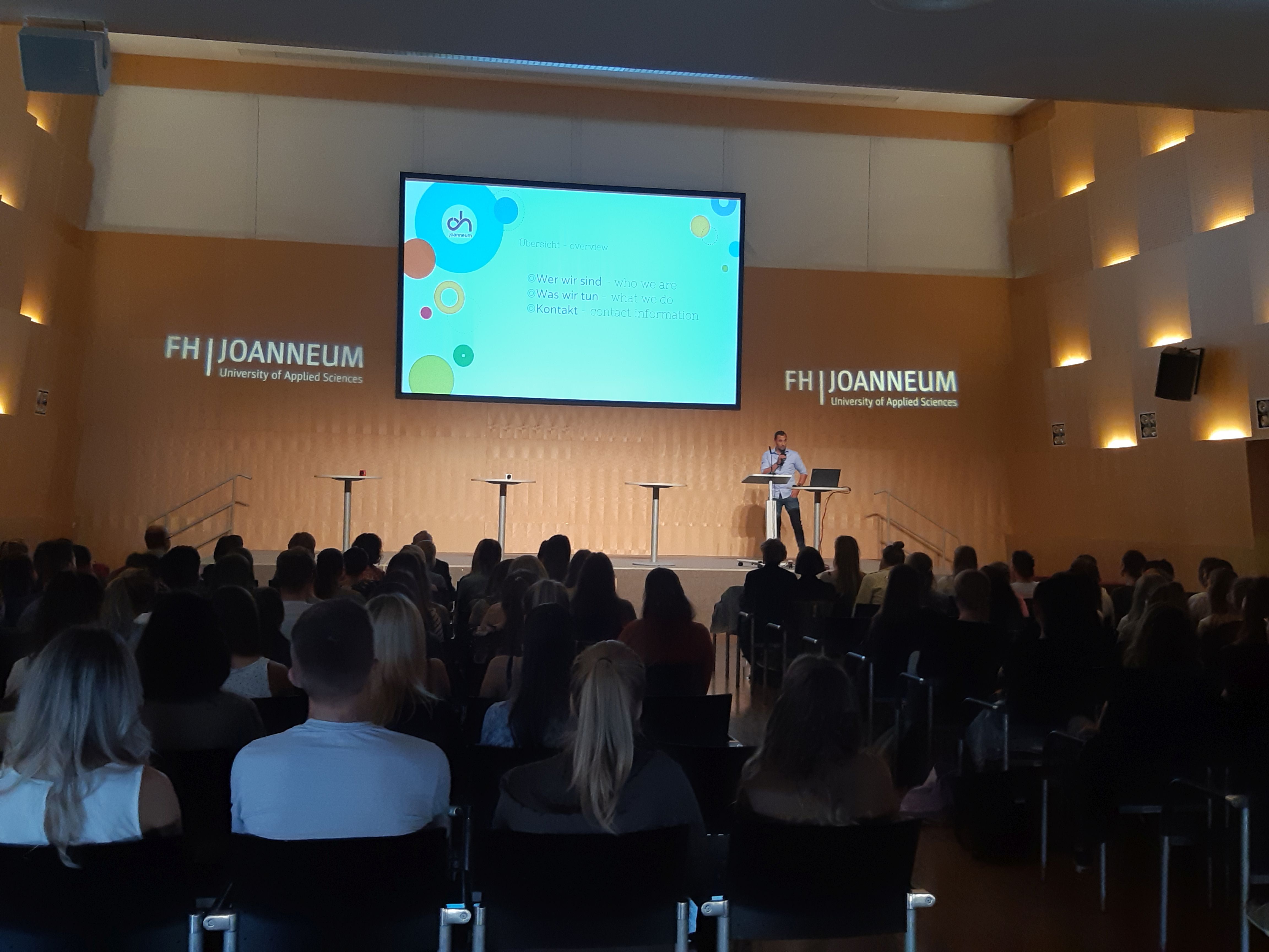 Student's Welcome 2019 - Willkommen an der FH JOANNEUM