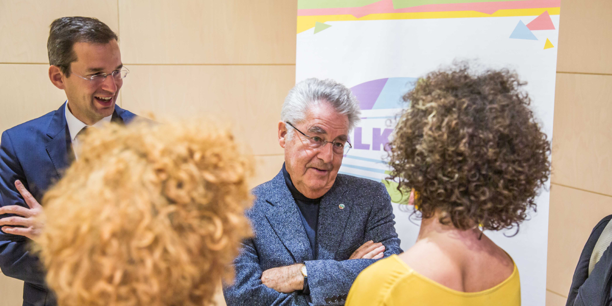 FH JOANNEUM: Heinz Fischer im Gespräch mit Nina Horaczek 1