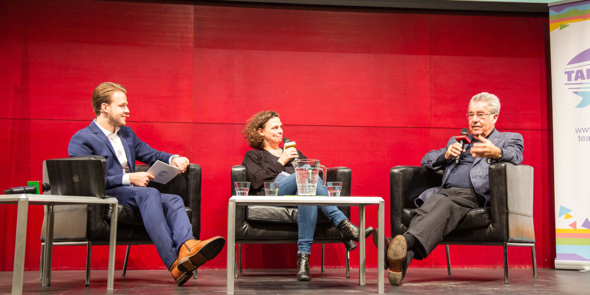 FH JOANNEUM: Heinz Fischer im Gespräch mit Nina Horaczek 2