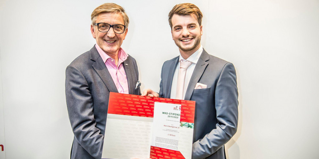 WKO-Forschungsstipendium für Marco Baumgartner