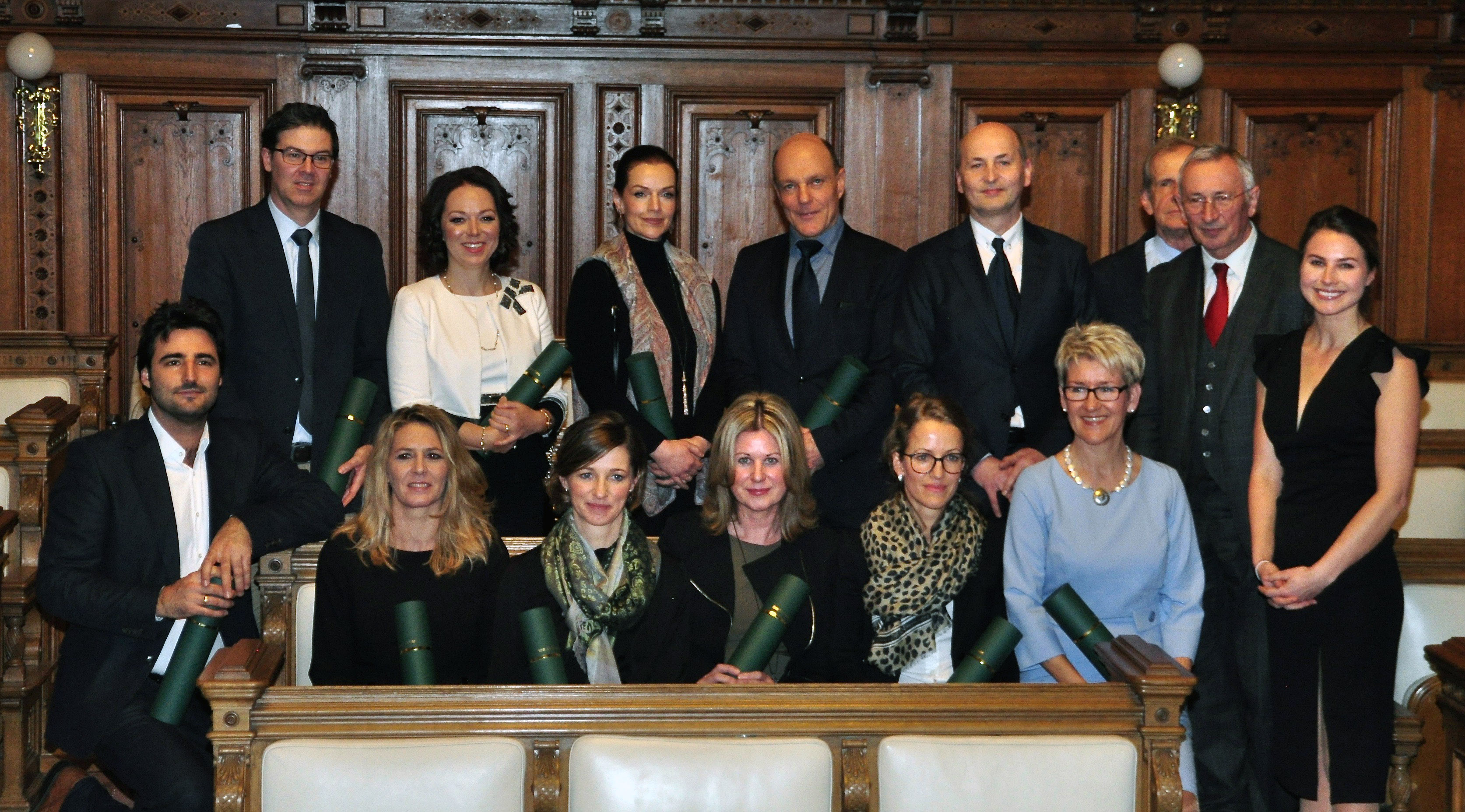 Graduierungsfeier im Grazer Rathaus. © Postgraduate School Med Uni Graz Graduierung in „Health Care and Hospital Management“ 1