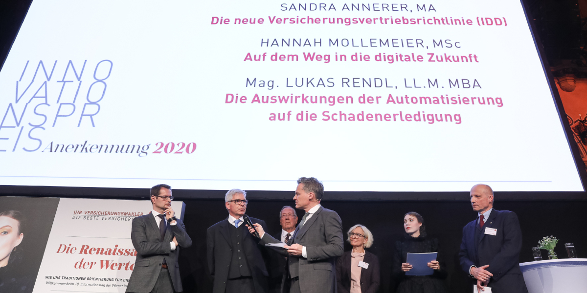 Hammurabi Anerkennungspreis für BVW Absolventin Sandra Annerer 2
