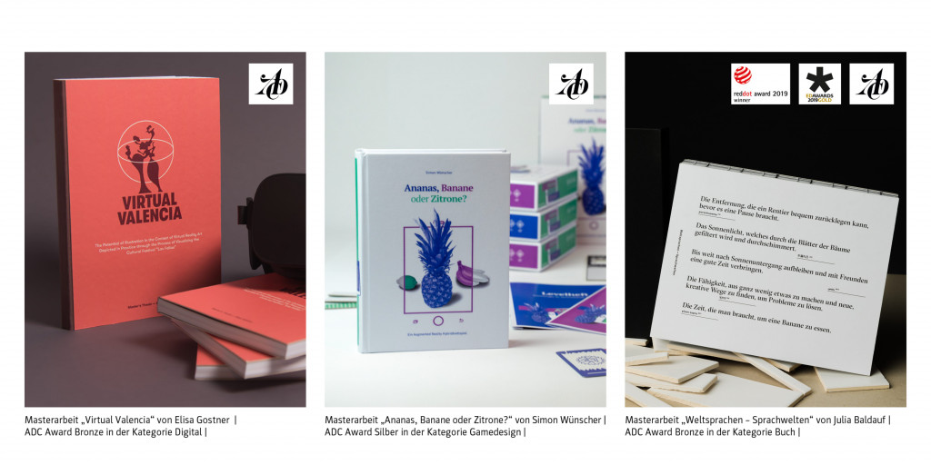 Drei Studierende bei den ADC Awards ausgezeichnet