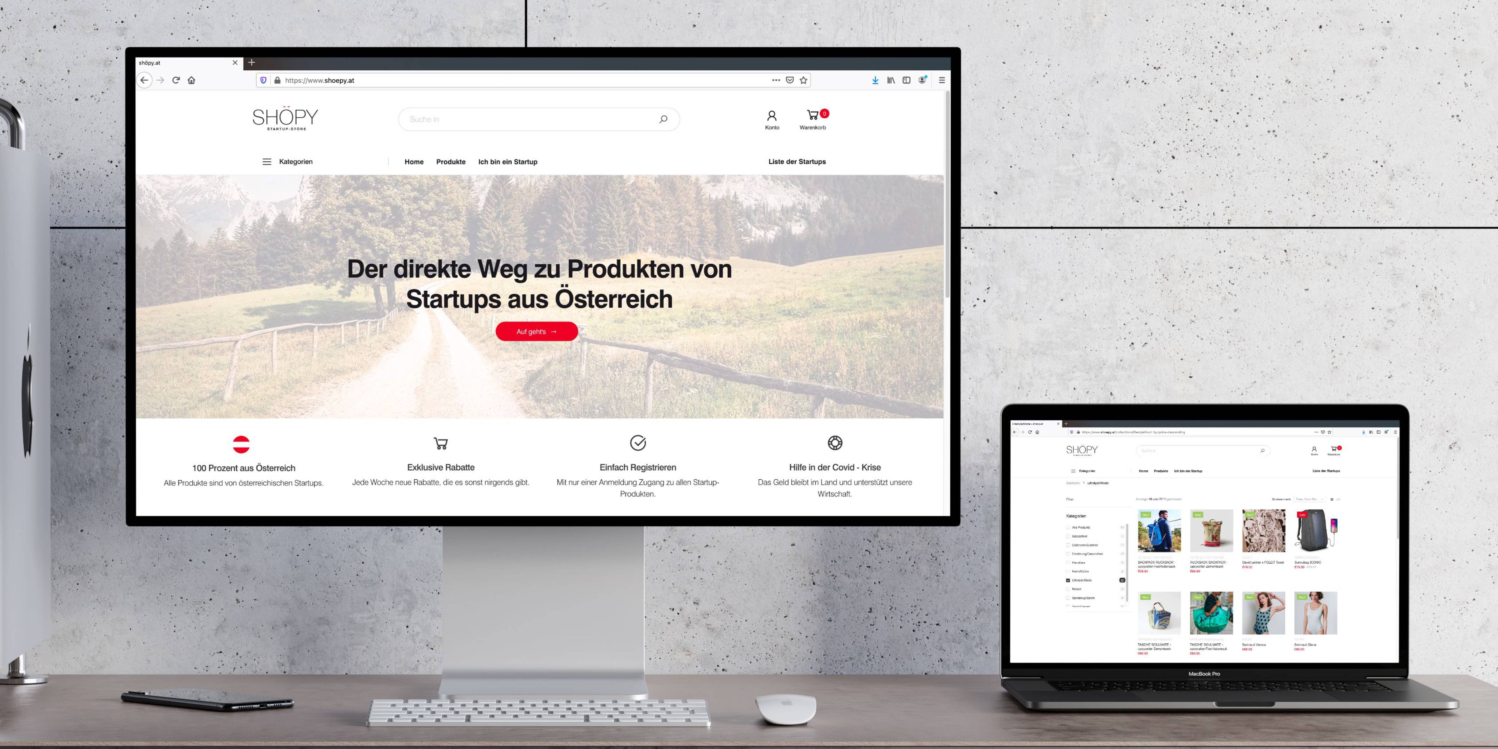 Shöpy gegen Amazon: Erster Marktplatz für Produkte von Start-ups aus Österreich