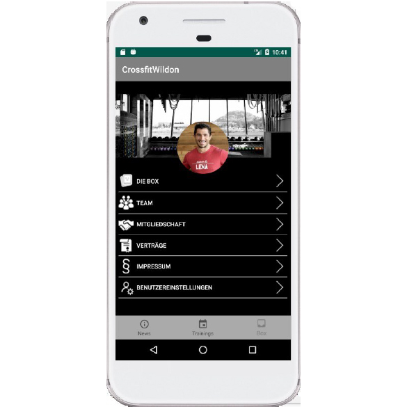 CrossFit Wildon - Booking Client for Android 2