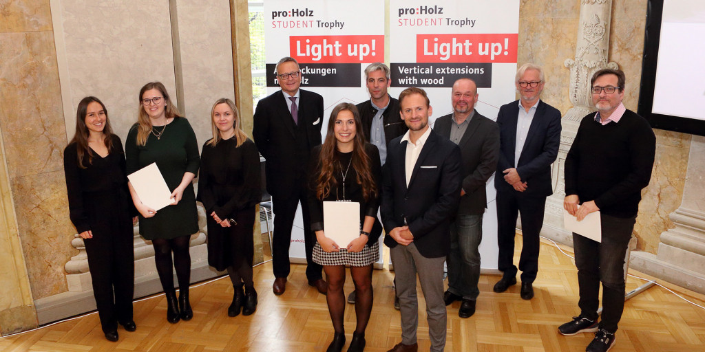 Erster Platz bei proHolz Student Trophy 2020