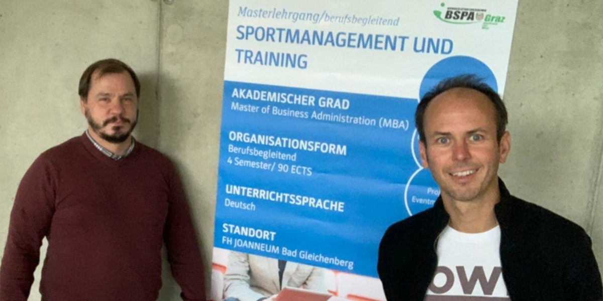 Im Gespräch: Dietmar Wallner, der Leiter des neuen Lehrgangs „Sportmanagement und Training“ 6