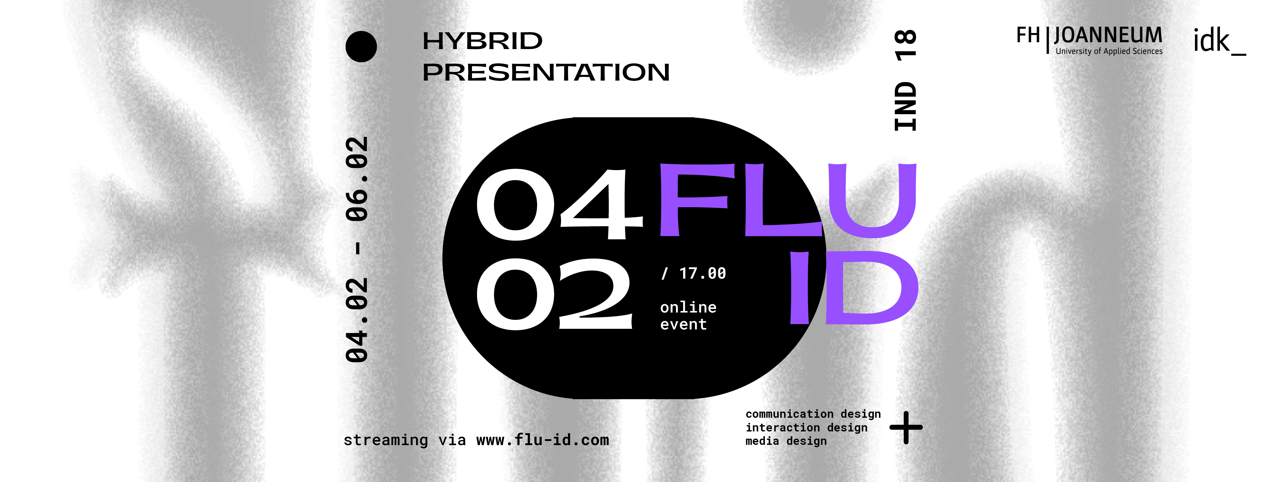 FLUID − hybride Präsentation auf drei Kanälen 1