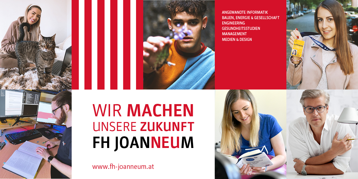 Wir sind FH JOANNEUM! Studierende und Lehrende übernehmen die Social-Media-Kommunikation der Hochschule