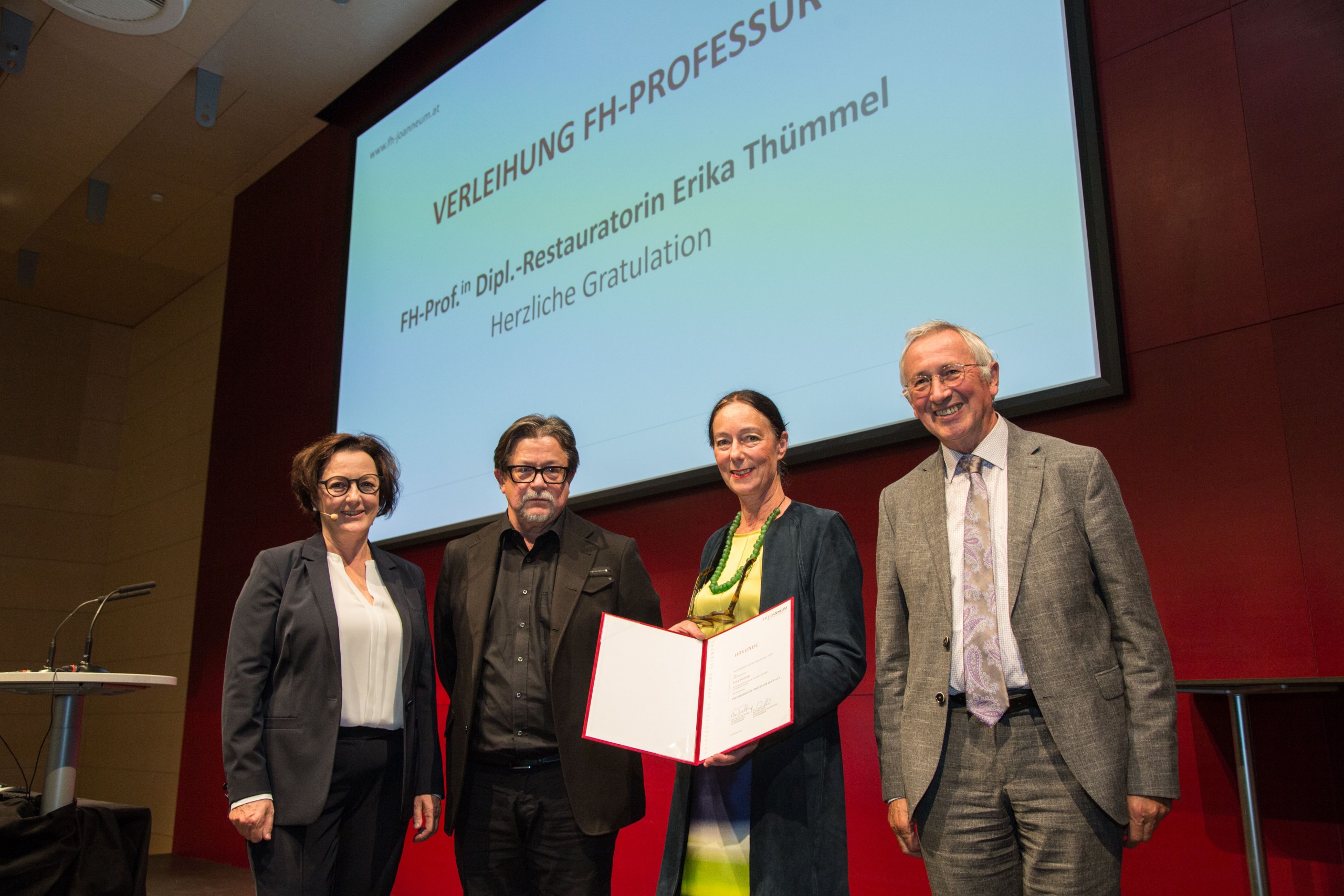 Neue Professuren an der FH JOANNEUM 1