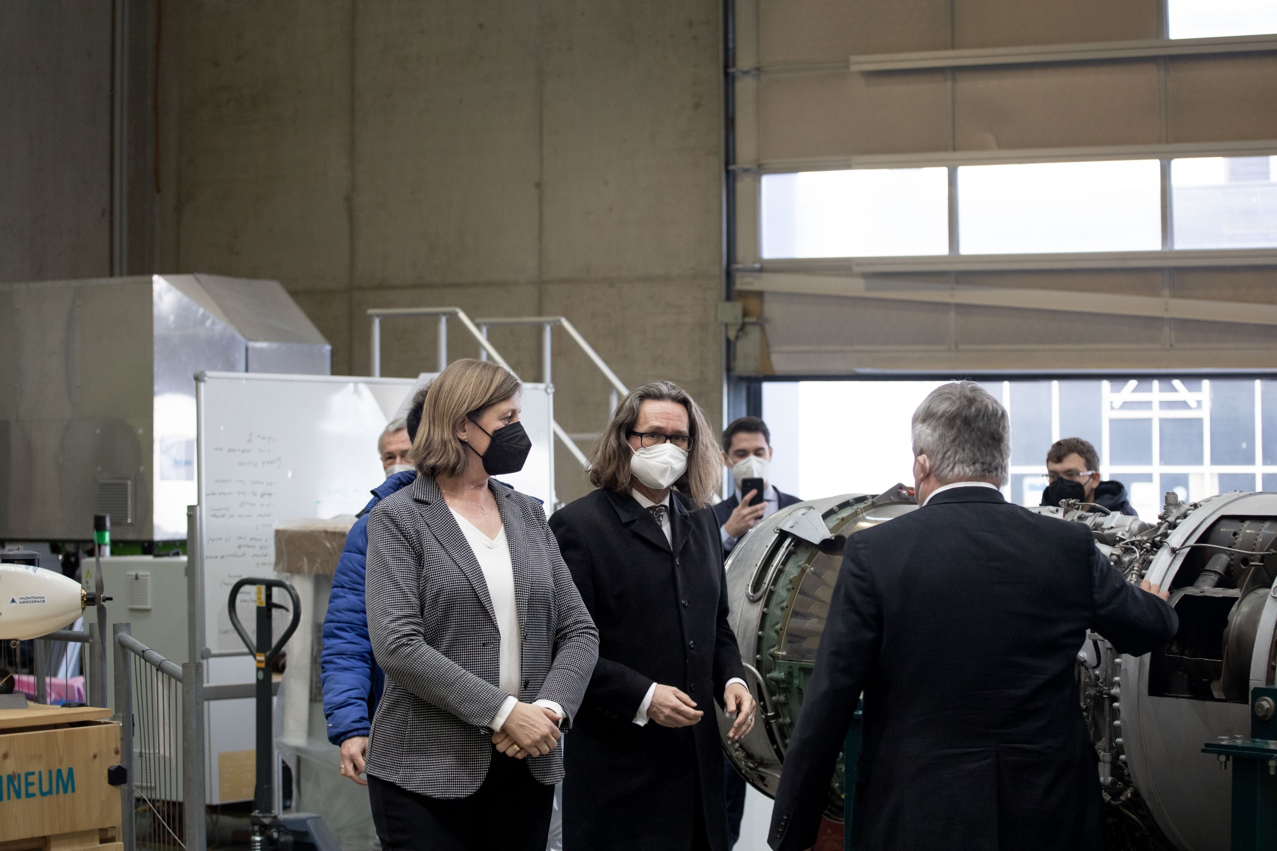 Bundesminister Polaschek besucht FH JOANNEUM 1
