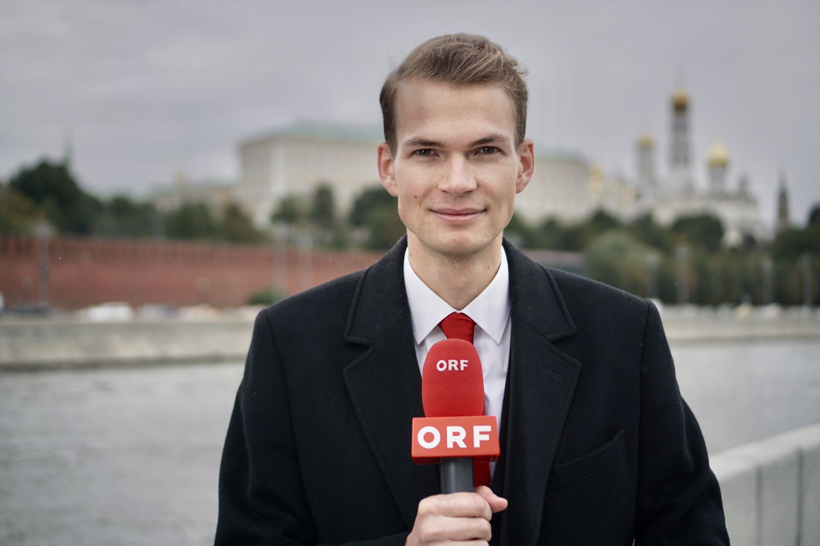 Paul Krisai ist Büroleiter des ORF-Büros in Moskau und Absolvent von "Journalismus und Public Relations (PR)". Foto: ORF