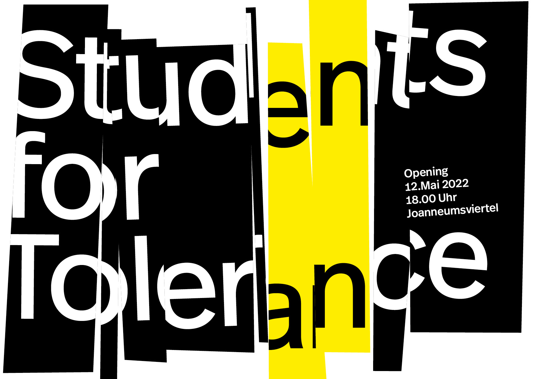 Ausstellung "Students for tolerance"