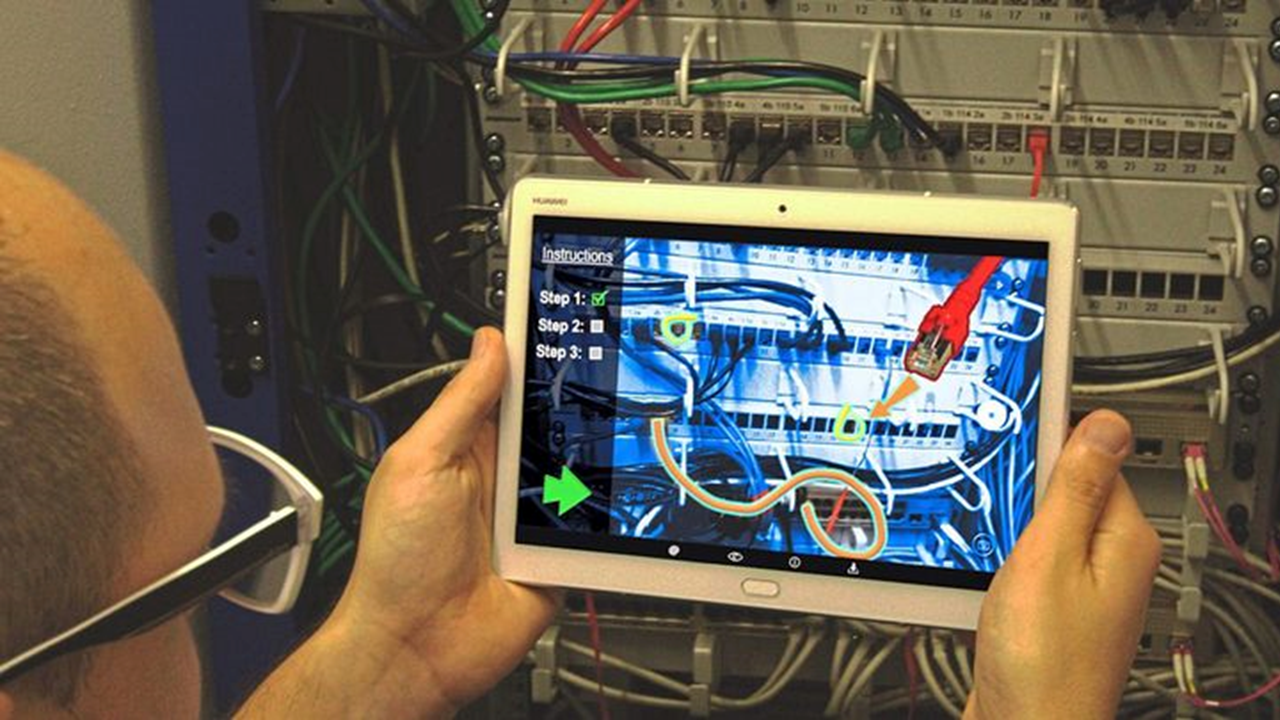 Interaktive, durch Augmented Reality unterstützte Service-Anleitung