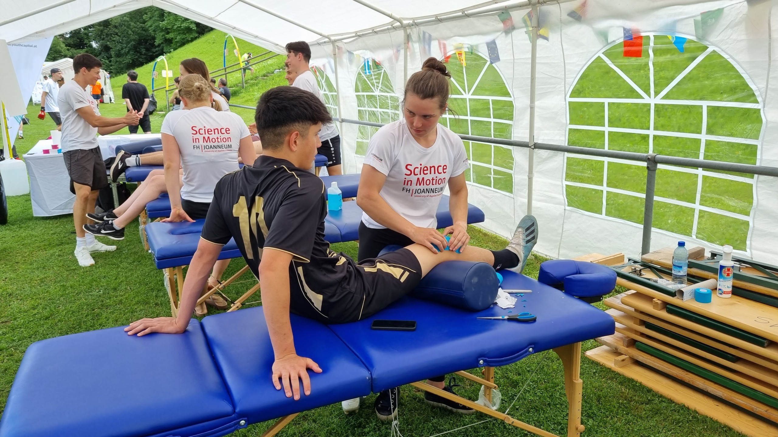 „Physiotherapie“ beim Social Soccer Cup 2022 1