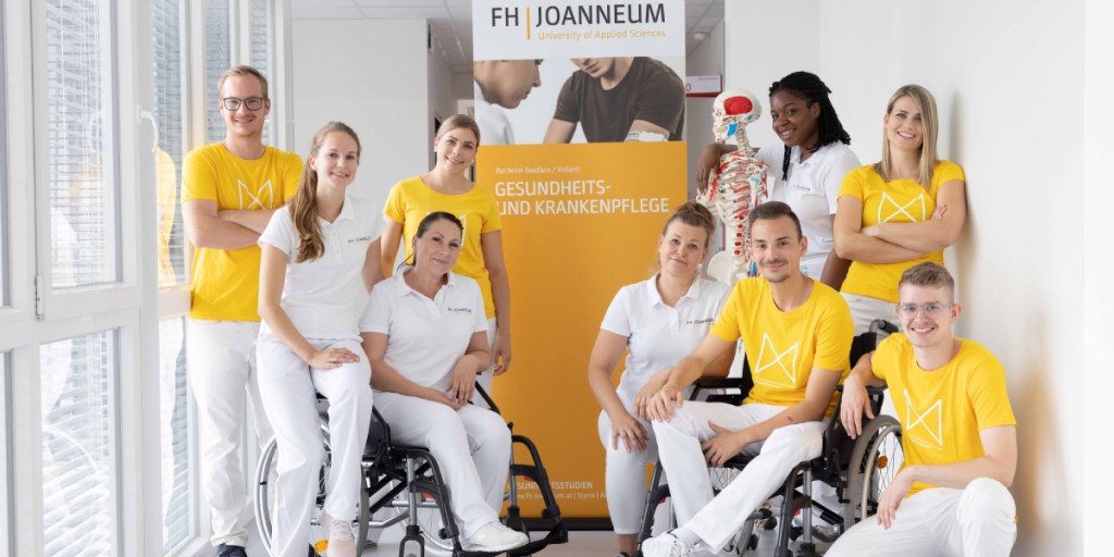 Studienangebot in den Gesundheits- und Krankenpflegeberufen an der FH JOANNEUM wird weiter ausgebaut