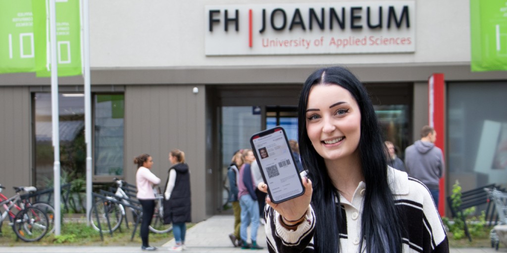 FH JOANNEUM startet mit digitalem Studierendenausweis ins Studienjahr