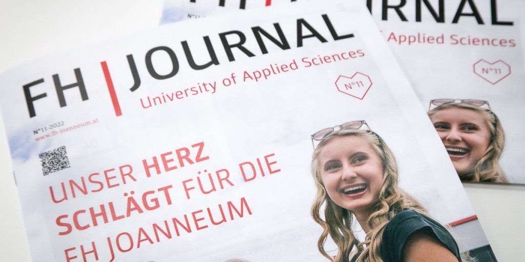Unser Herz schlägt für die FH JOANNEUM: Wir präsentieren das FH Journal 11