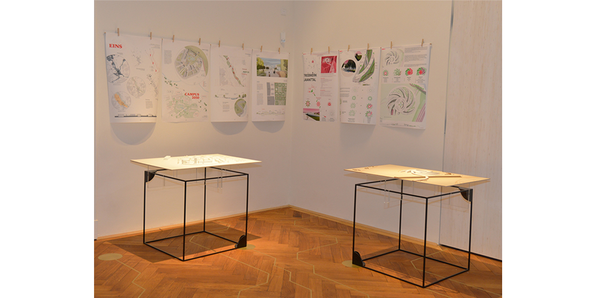 Architektur-Studierendenprojekte im kärnten.museum ausgestellt 1