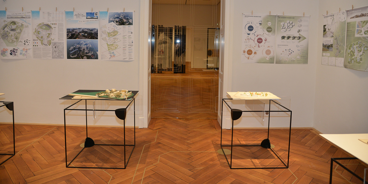 Architektur-Studierendenprojekte im kärnten.museum ausgestellt