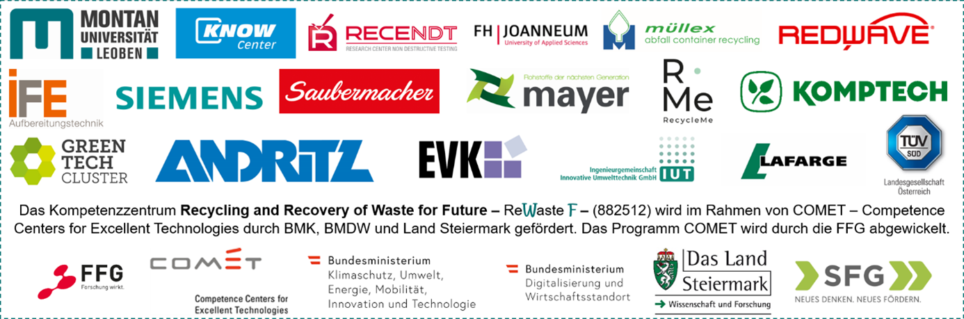Recycling and Recovery of Waste for Future - ReWaste F 1