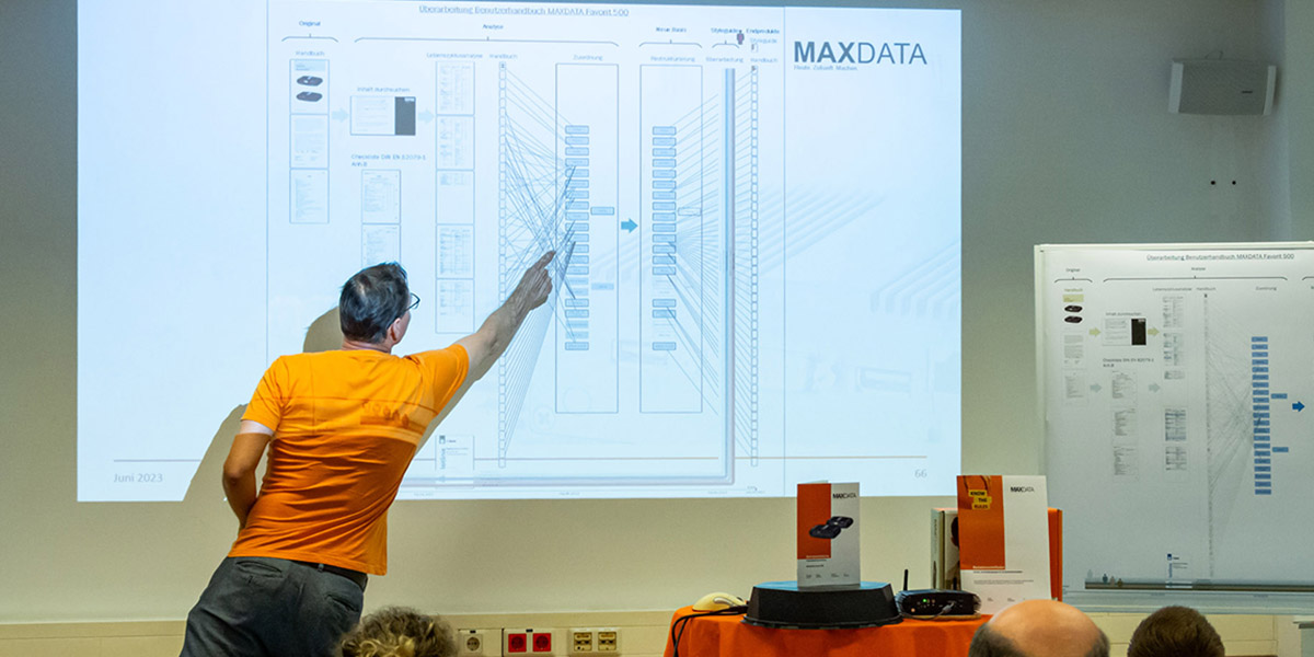 Fulminante Semesterabschlusspräsentation im Masterlehrgang Technische Dokumentation 6