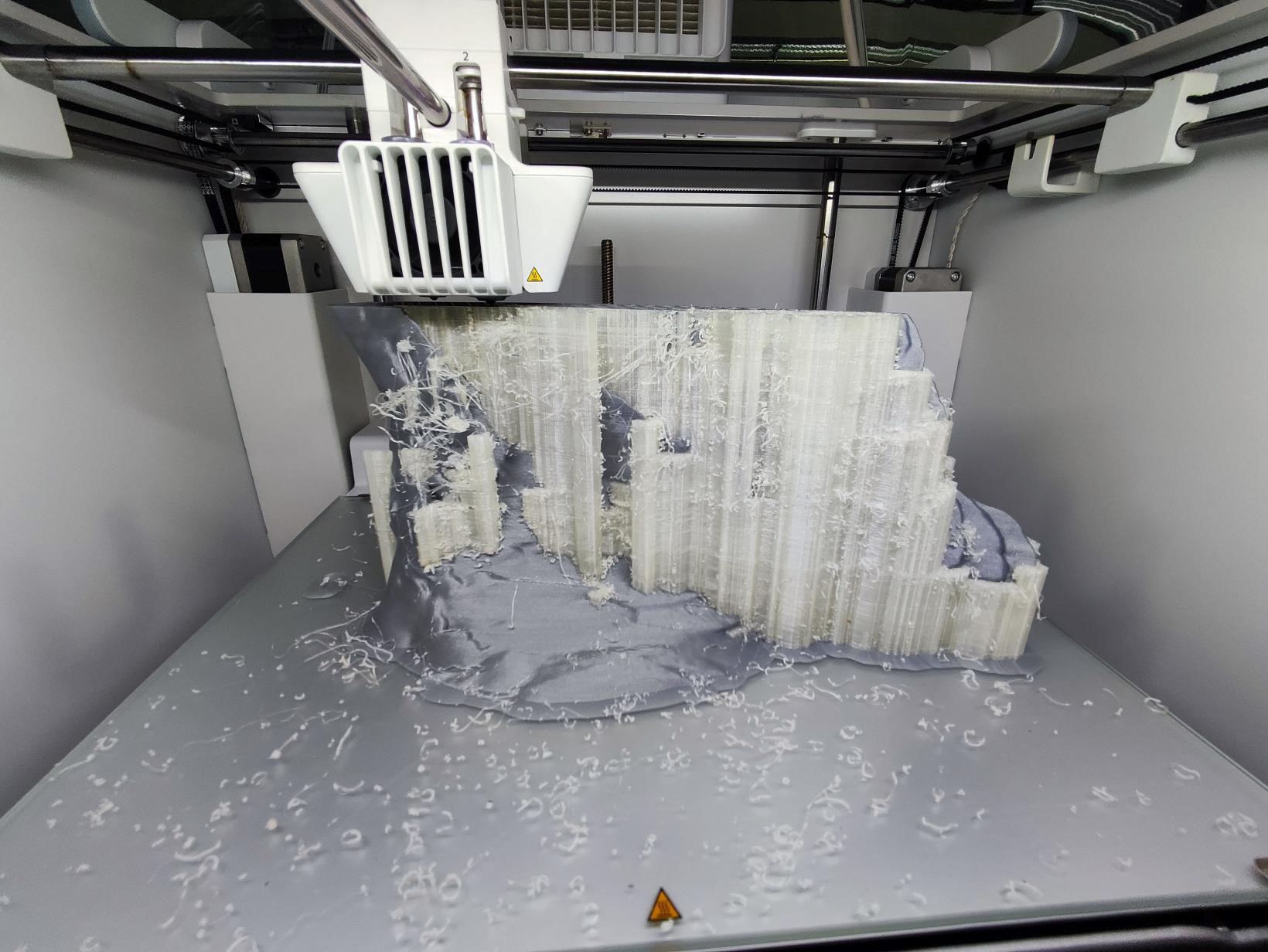 Ein Waldrapp aus dem 3D-Drucker