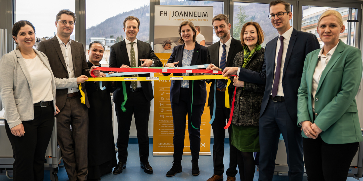 FH JOANNEUM eröffnet Gesundheitscampus Bergstraße in Graz