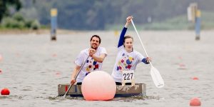 Erfolg bei der Betonkanuregatta