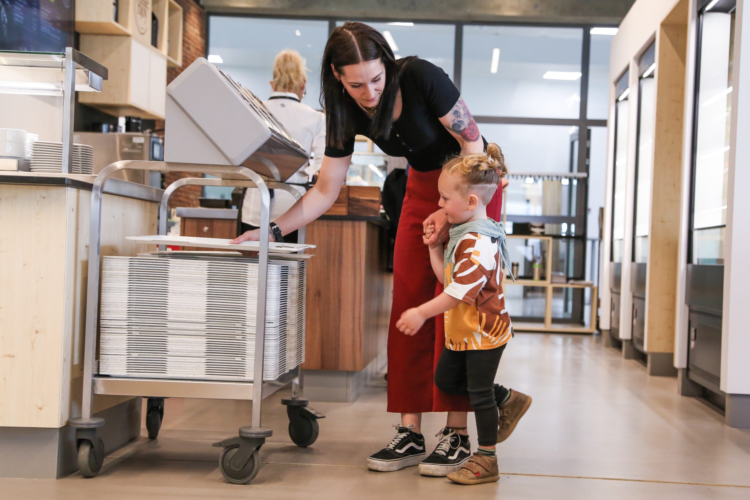 Der Kinderteller in der Mensa der FH JOANNEUM